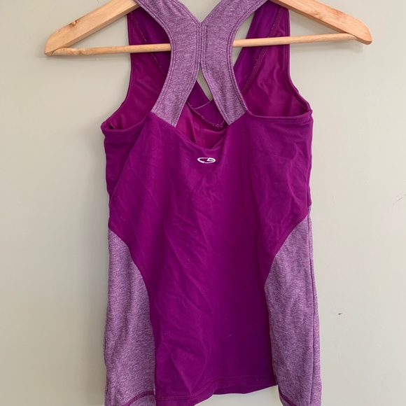 Purple work out top - Picture 2 of 2